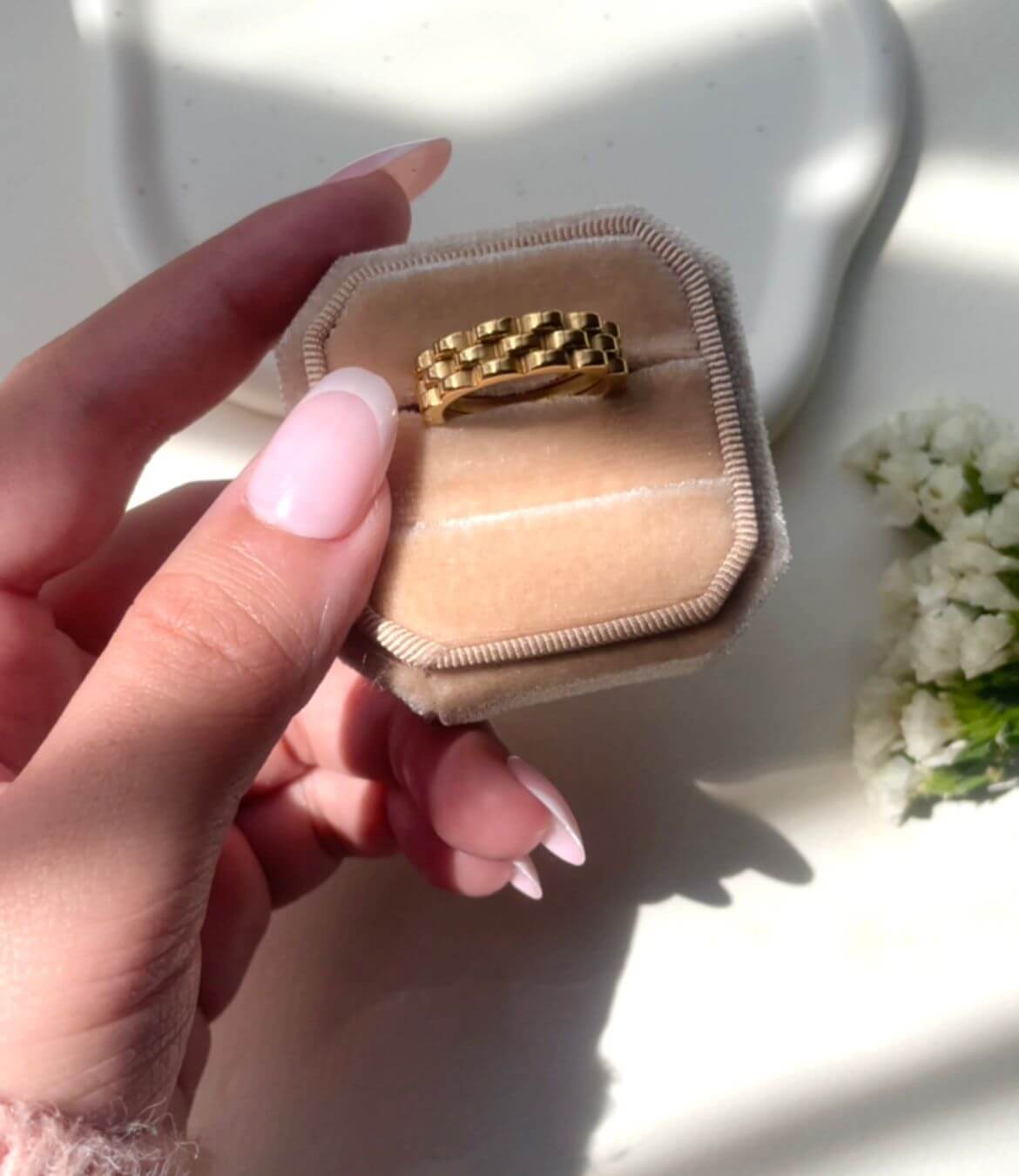 Chunky Gold Ring