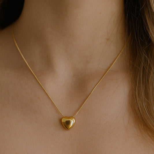 Gold Heart Necklace